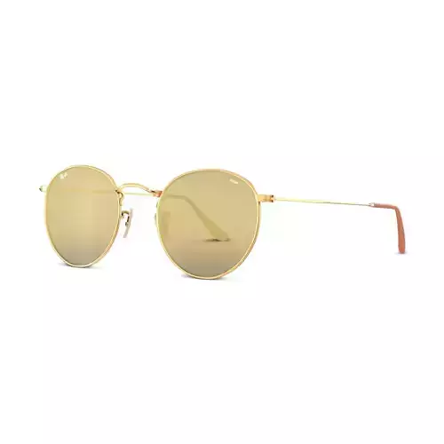 Ray-Ban Round metal - RB3447 Sunglasses Low-poly 3D model Ray-Ban Round metal - RB3447 Sunglasses Low-poly 3D model