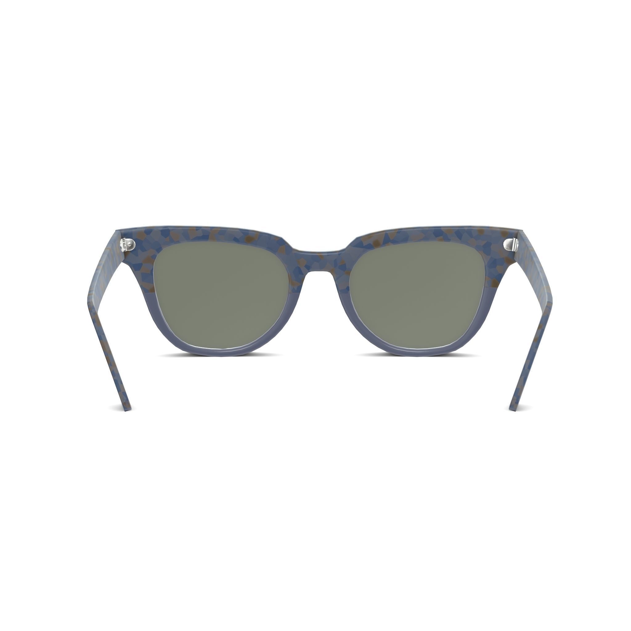 Ray-Ban Meteor - RB2168 128831 Sunglasses Low-poly 3D model_1