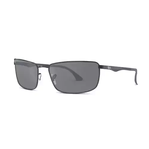 Ray-Ban - RB3498 Sunglasses Low-poly 3D model