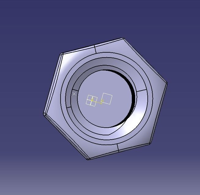 M5 Locking Acorn Nuts 3D print model_7