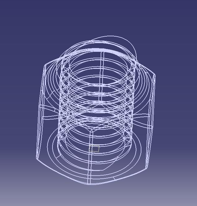 M5 Locking Acorn Nuts 3D print model_8