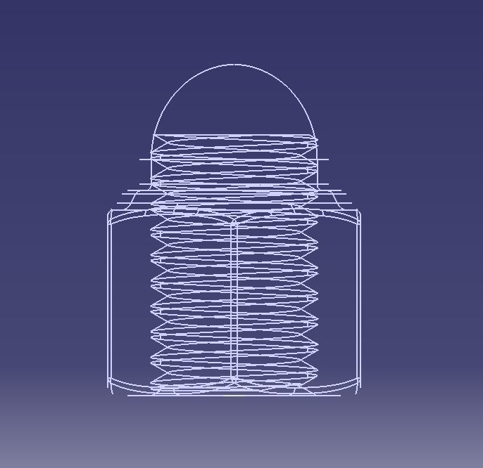 M5 Locking Acorn Nuts 3D print model_27