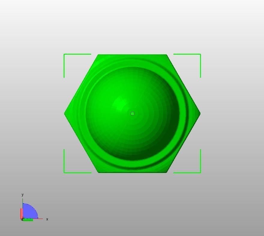 M8 Locking Acorn Nuts 3D print model_11