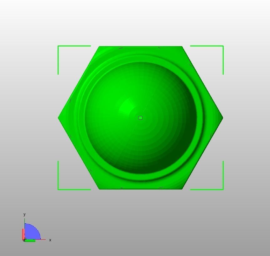M10 Locking Acorn Nuts 3D print model_11