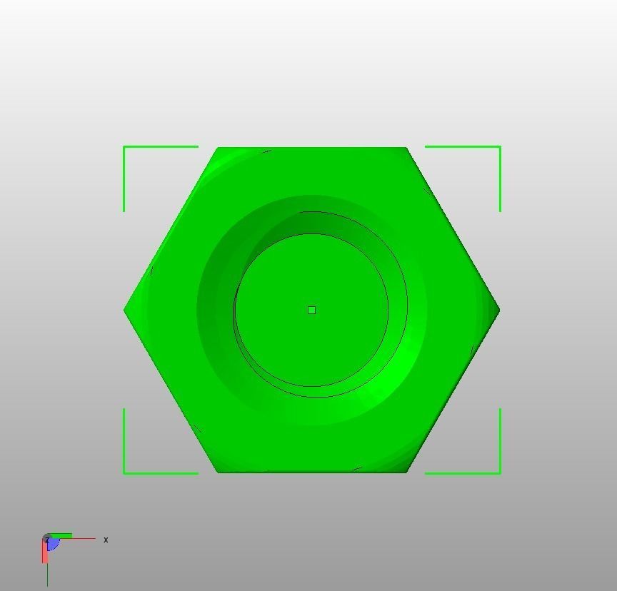 M10 Locking Acorn Nuts 3D print model_12