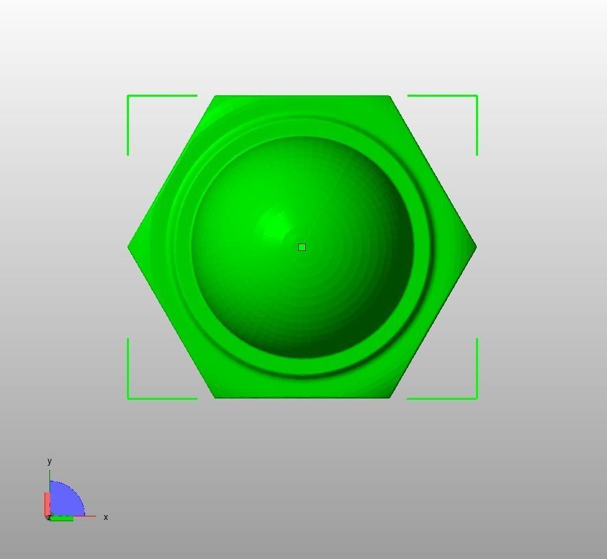 M14 Locking Acorn Nuts 3D print model_10