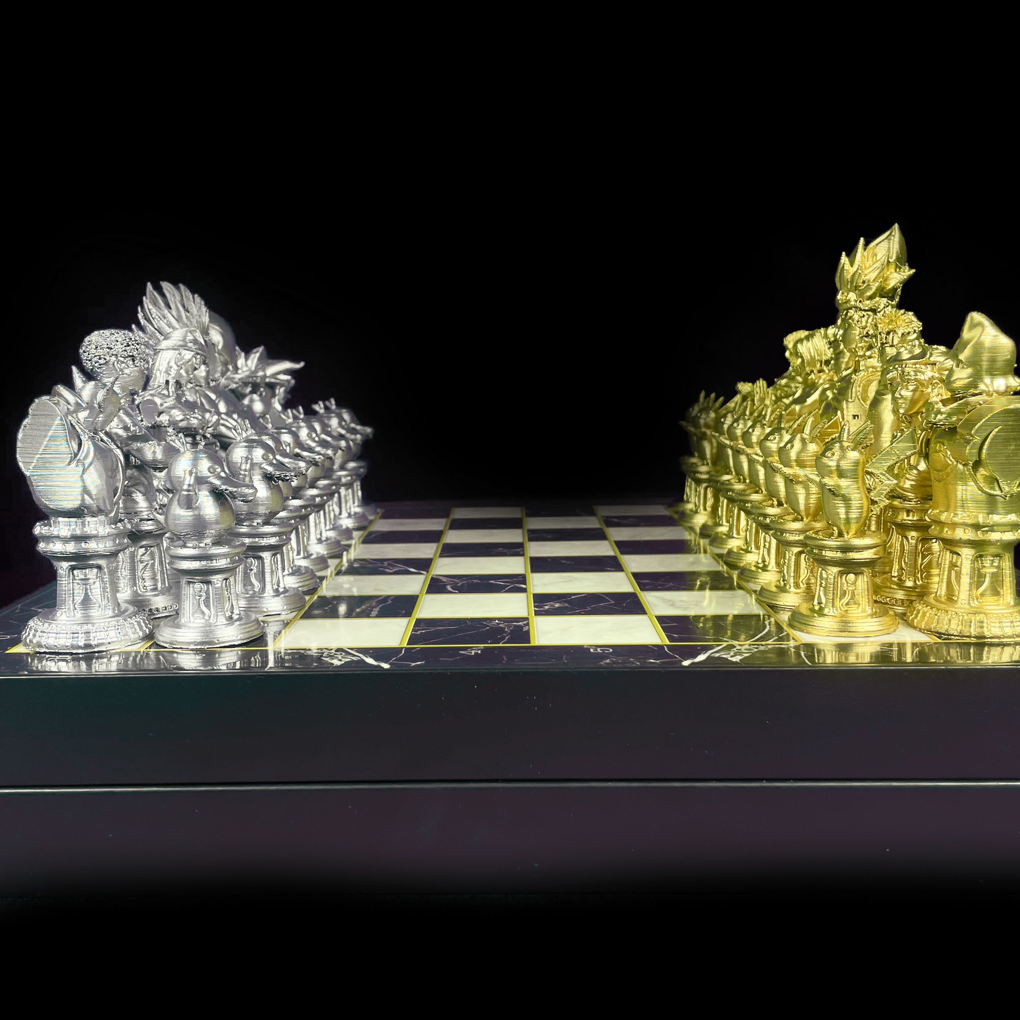 Anime Popular Character Chess Set - Anime Chess Set 3D print model_5