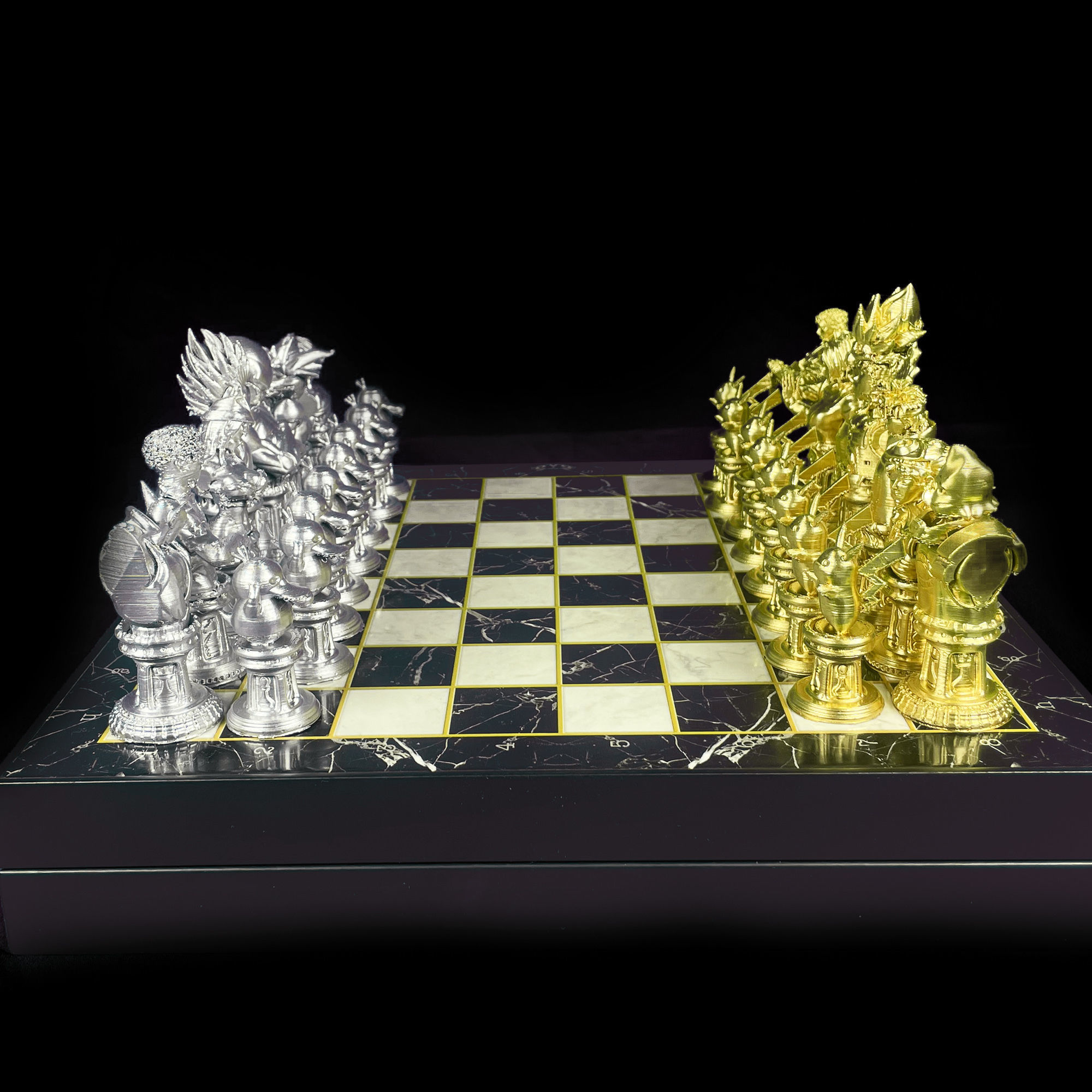Anime Popular Character Chess Set - Anime Chess Set 3D print model_7