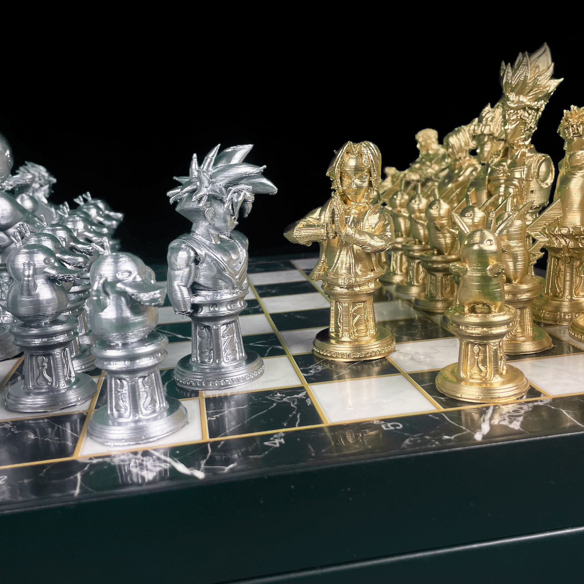 Anime Popular Character Chess Set - Anime Chess Set 3D print model_3