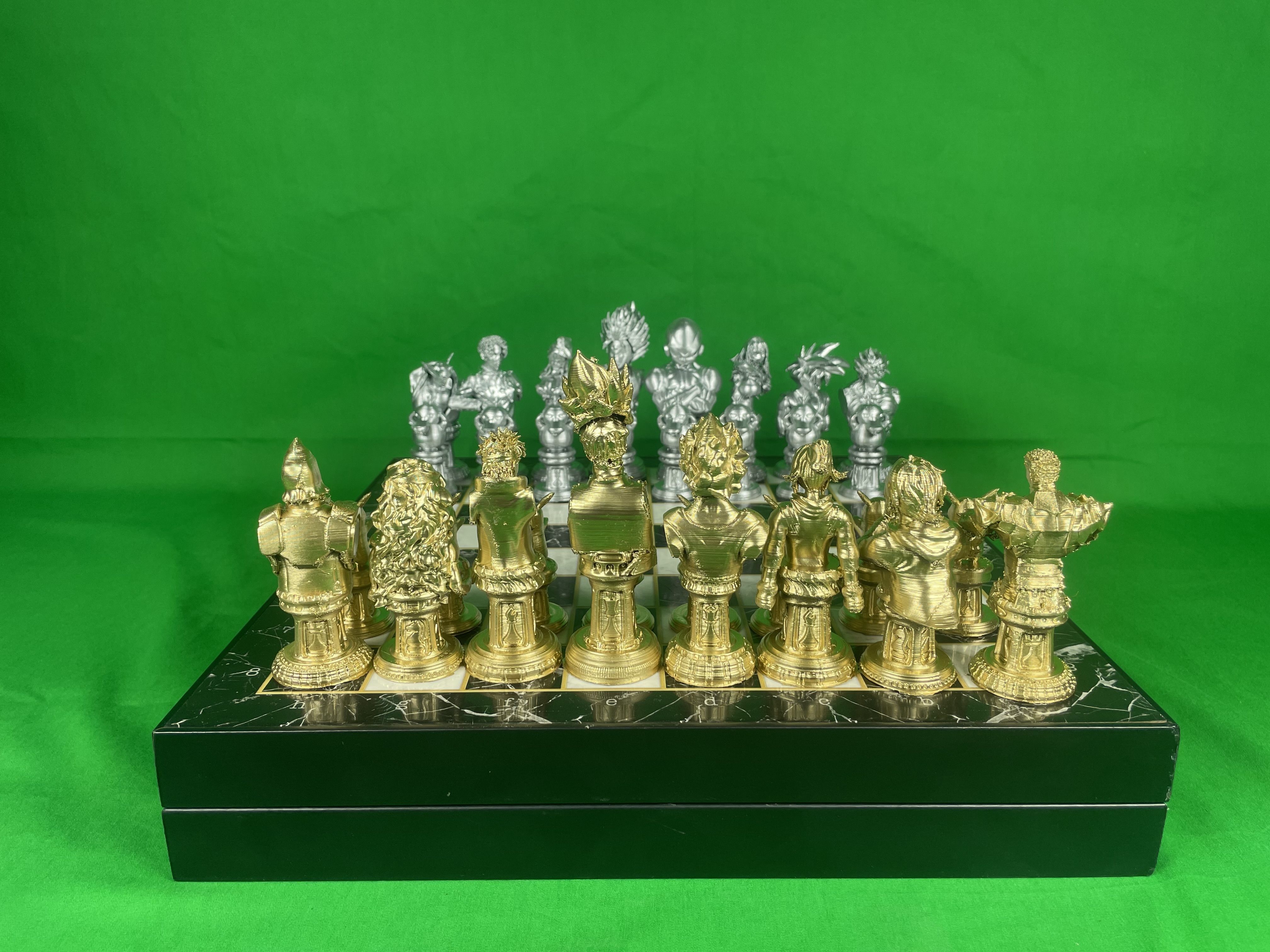 Anime Popular Character Chess Set Anime Chess Set 3D model 3D