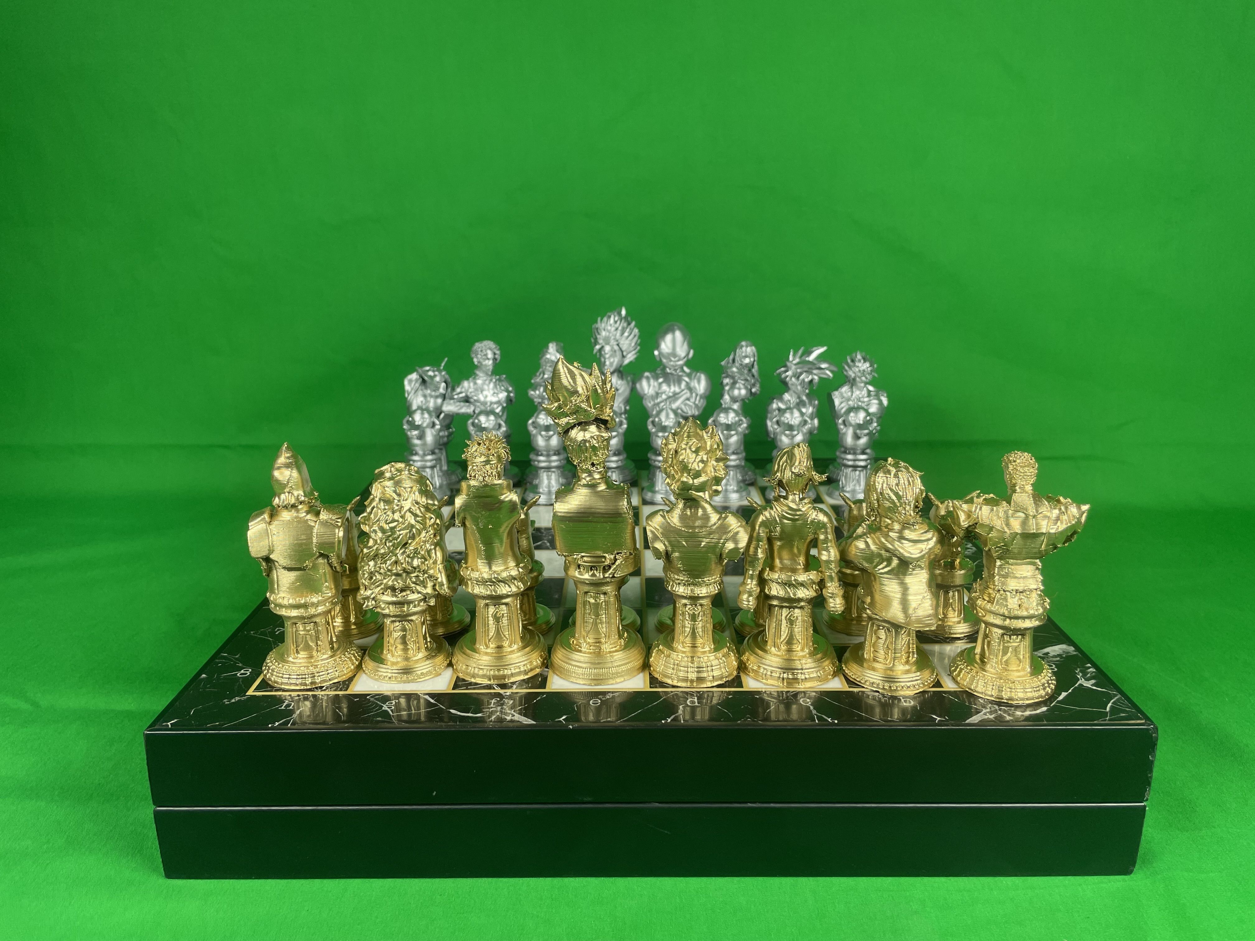Anime Popular Character Chess Set - Anime Chess Set 3D print model_18