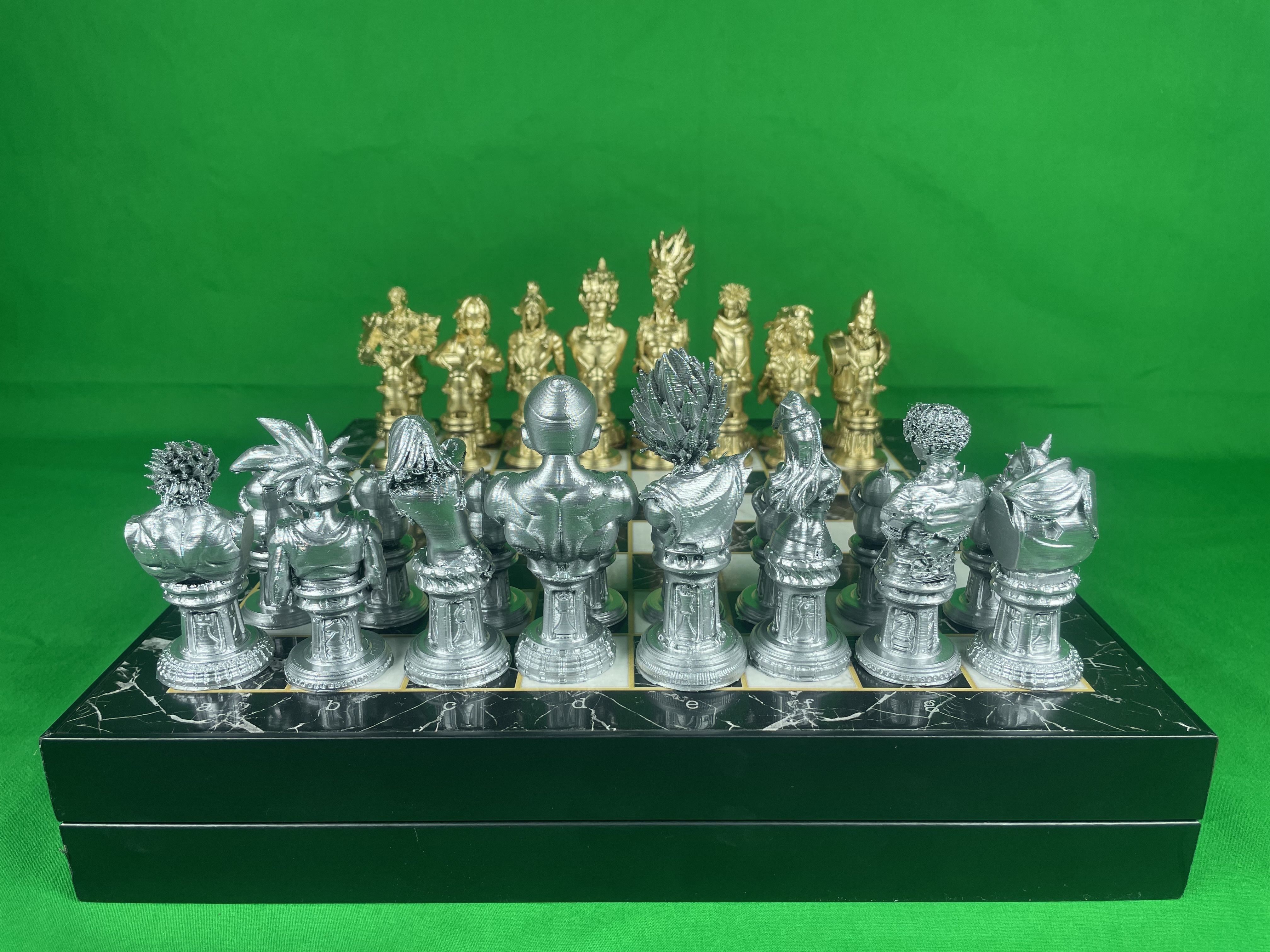 Anime Popular Character Chess Set - Anime Chess Set 3D print model_17