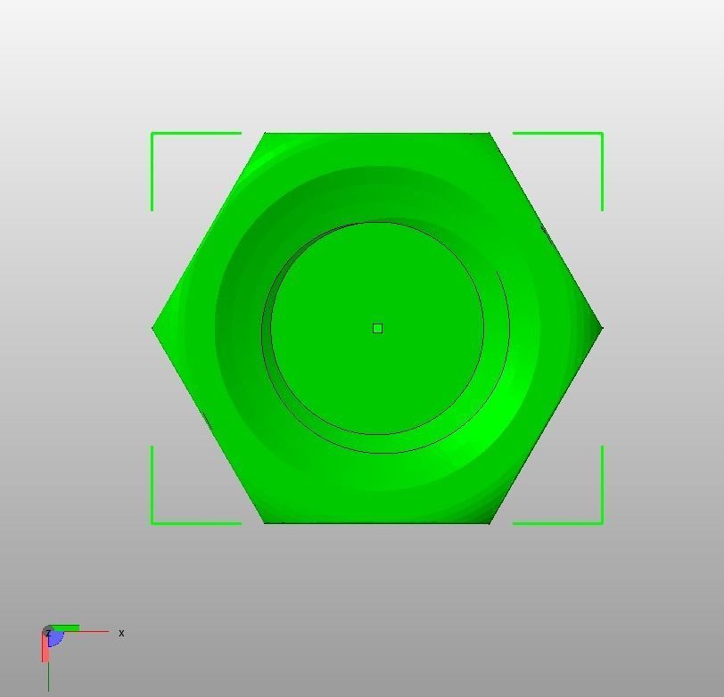 M16 Locking Acorn Nuts 3D print model_11