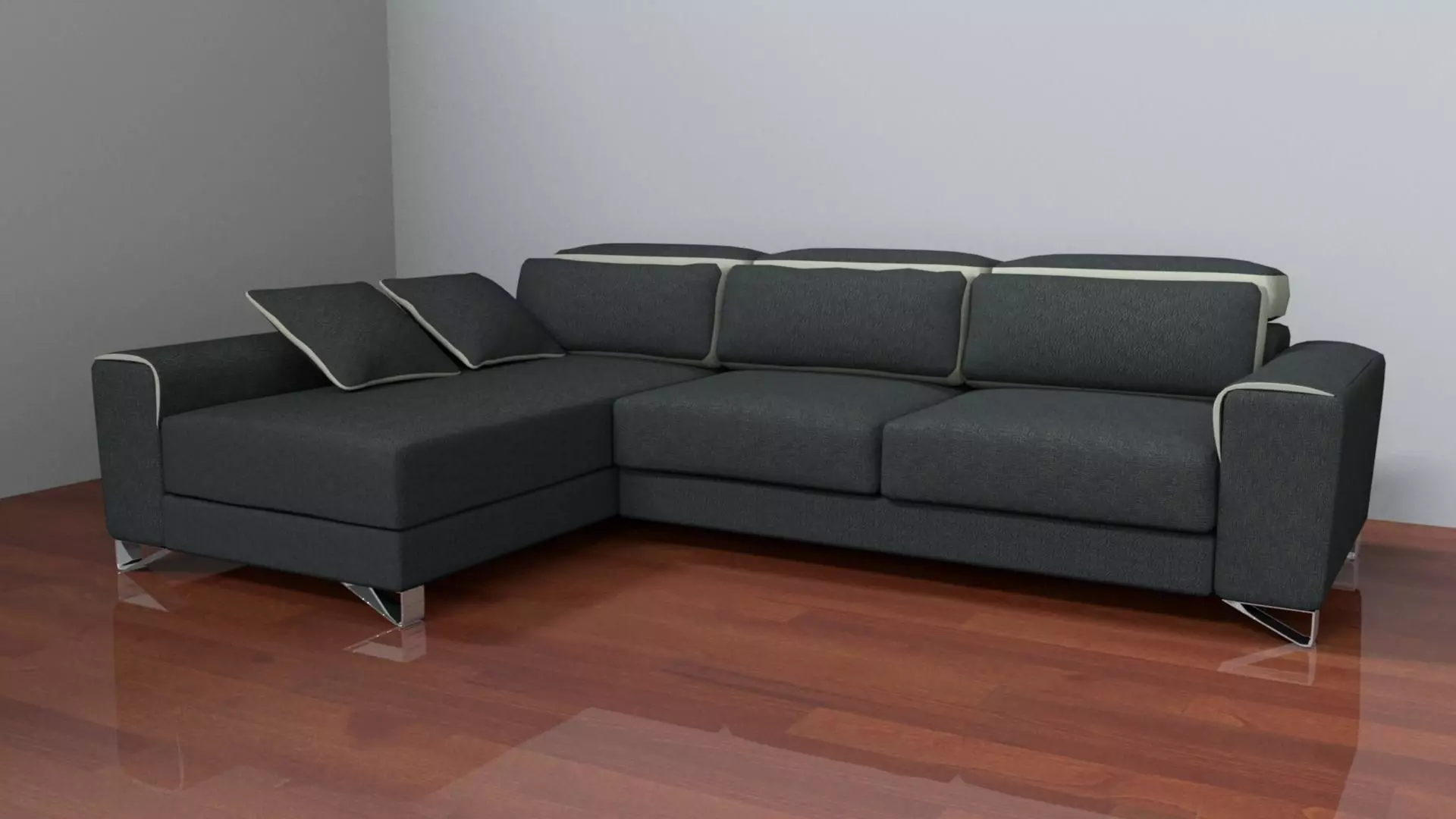 Sofa for Hall 3D model_0