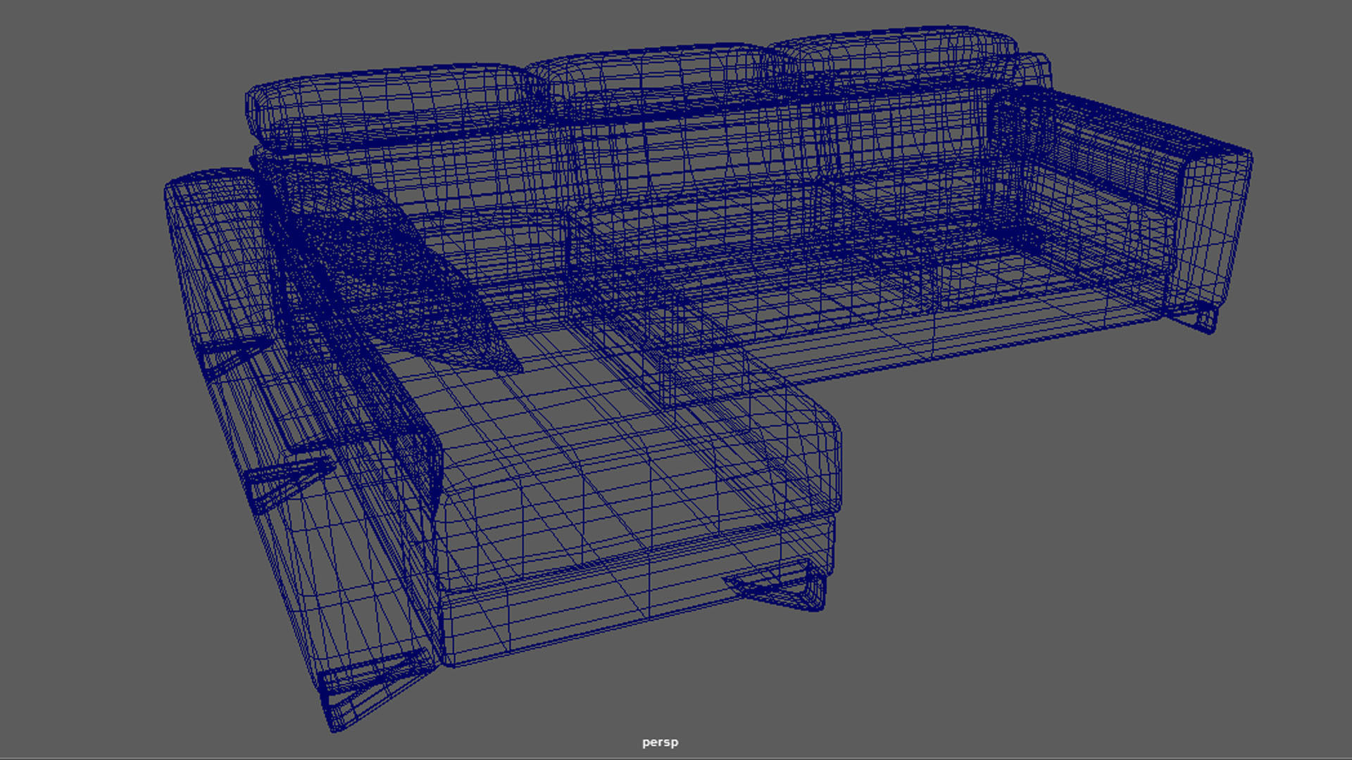 Sofa for Hall 3D model_6