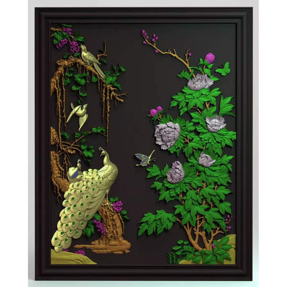 Bird Theme for decoration 3D print model