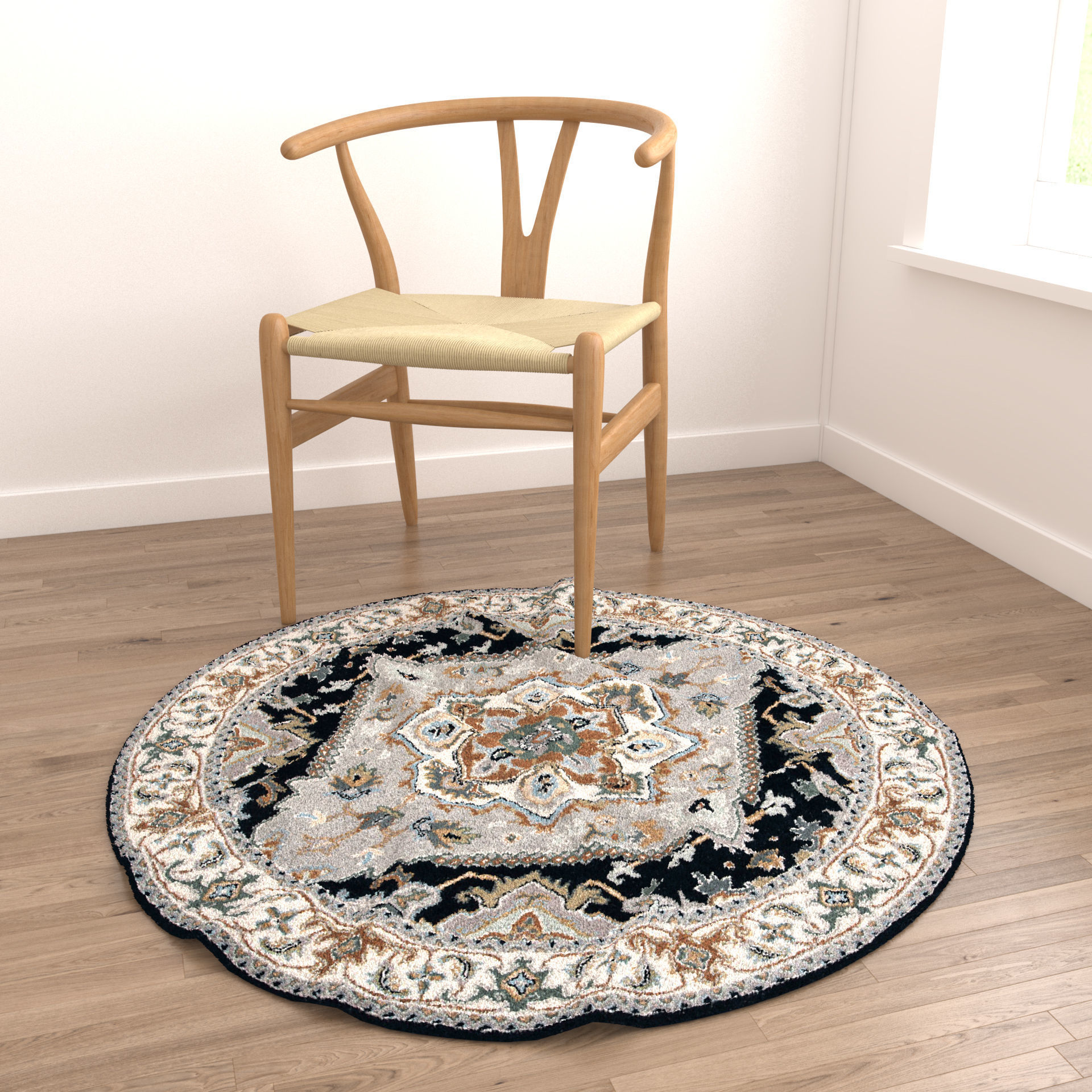 Rugs No 793 Low-poly 3D model_3