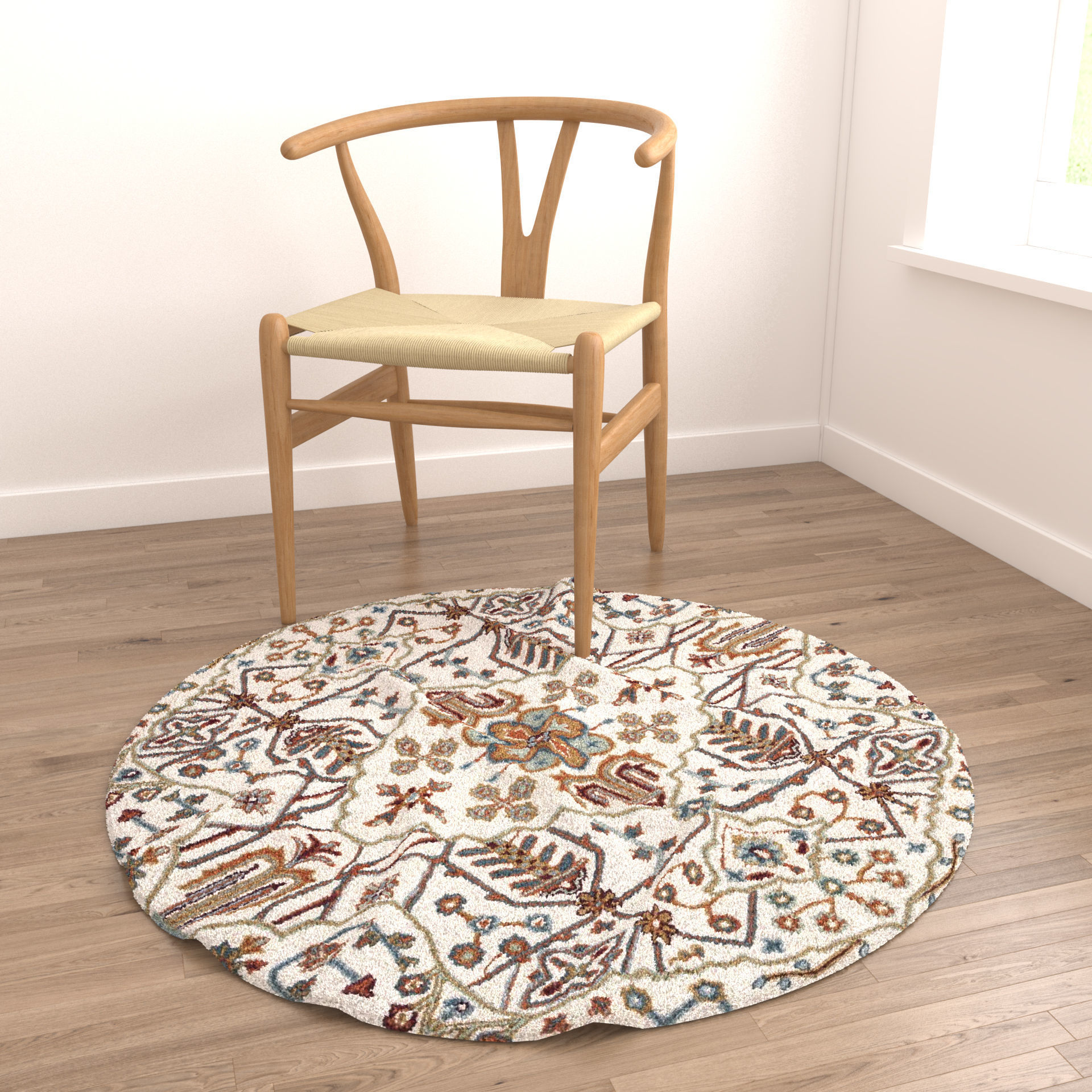 Rugs No 793 Low-poly 3D model_4