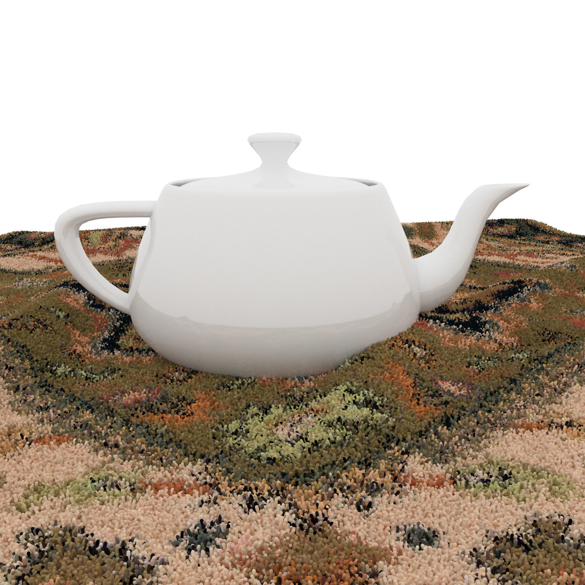 Rugs No 793 Low-poly 3D model_8