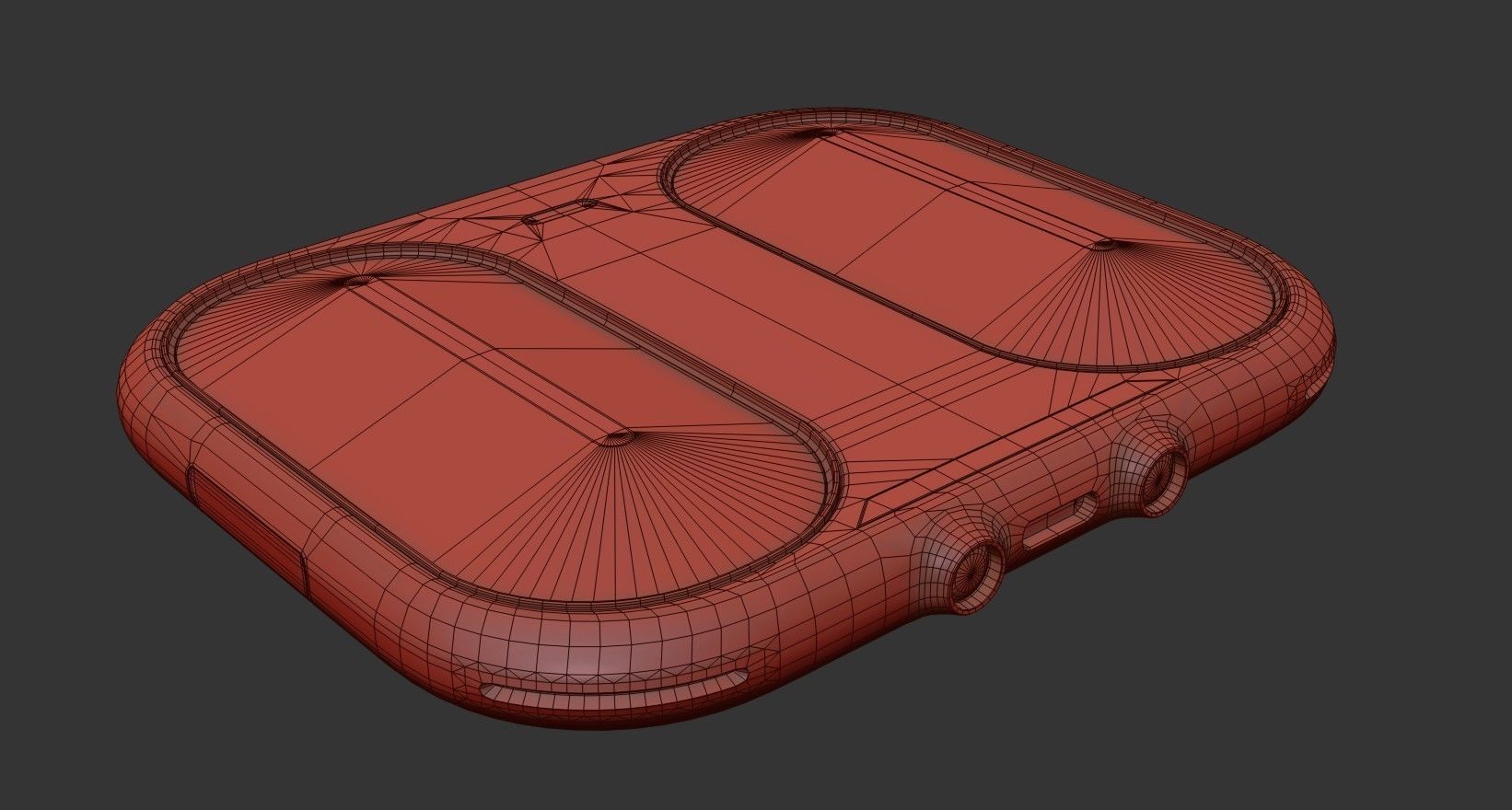 Small Military Drone Low-poly 3D model_18