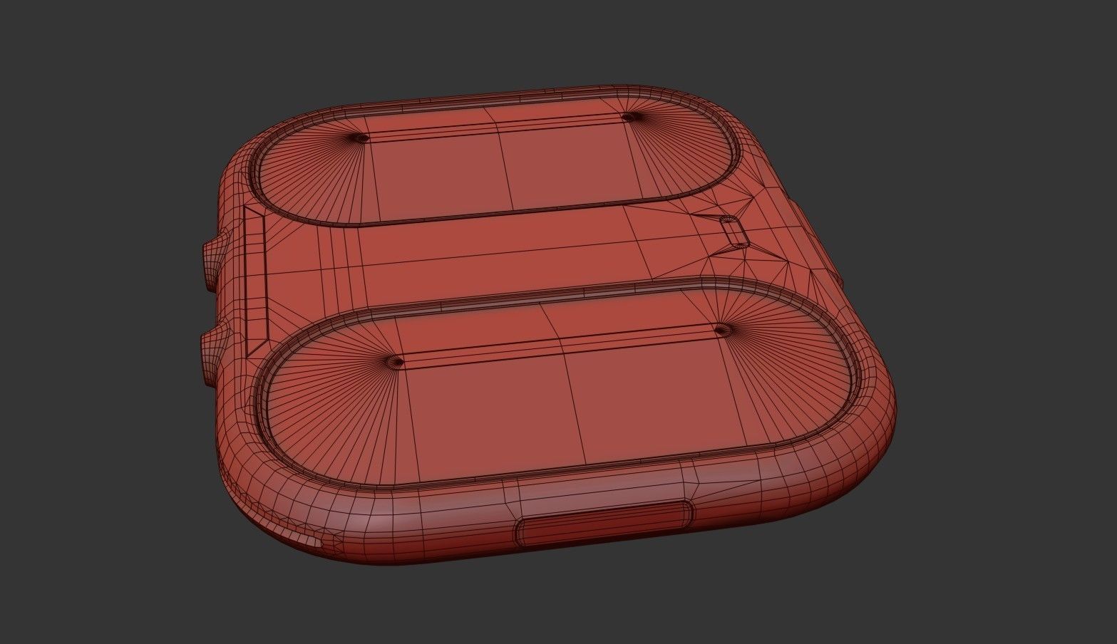 Small Military Drone Low-poly 3D model_17