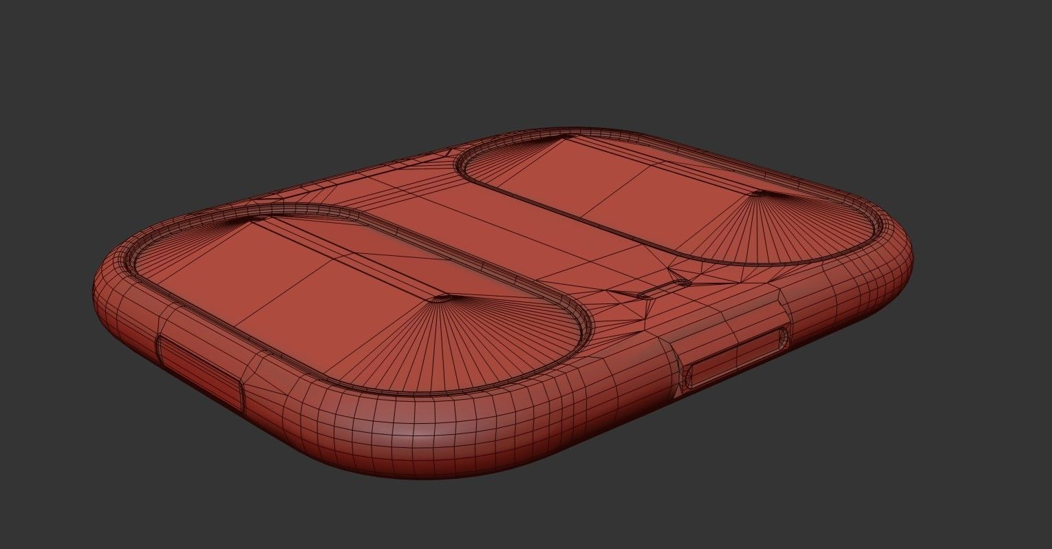 Small Military Drone Low-poly 3D model_19