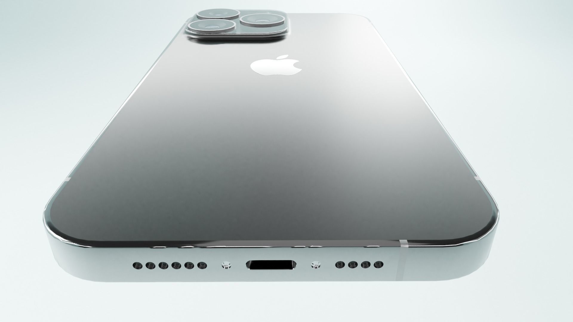 Iphone 13 Low-poly 3D model_16