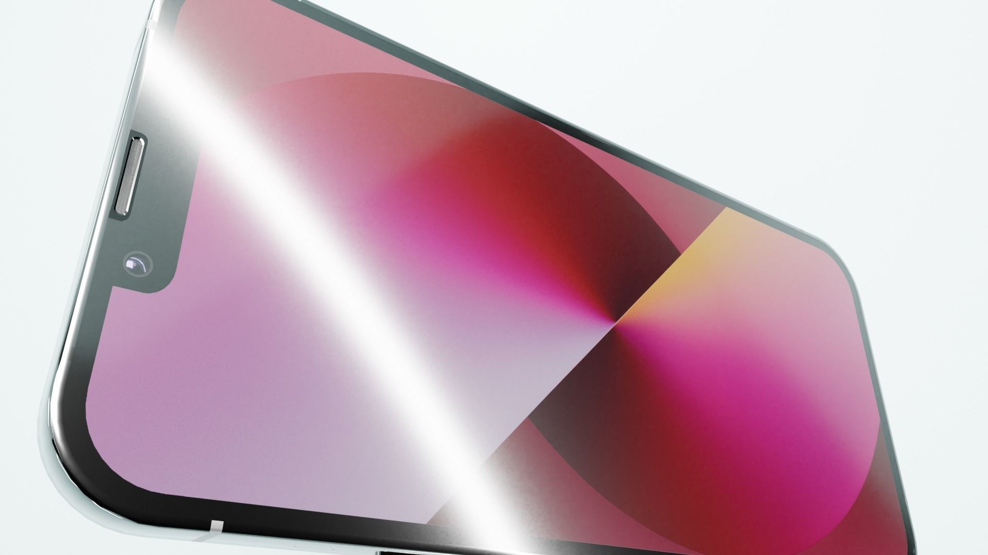 Iphone 13 Low-poly 3D model_21