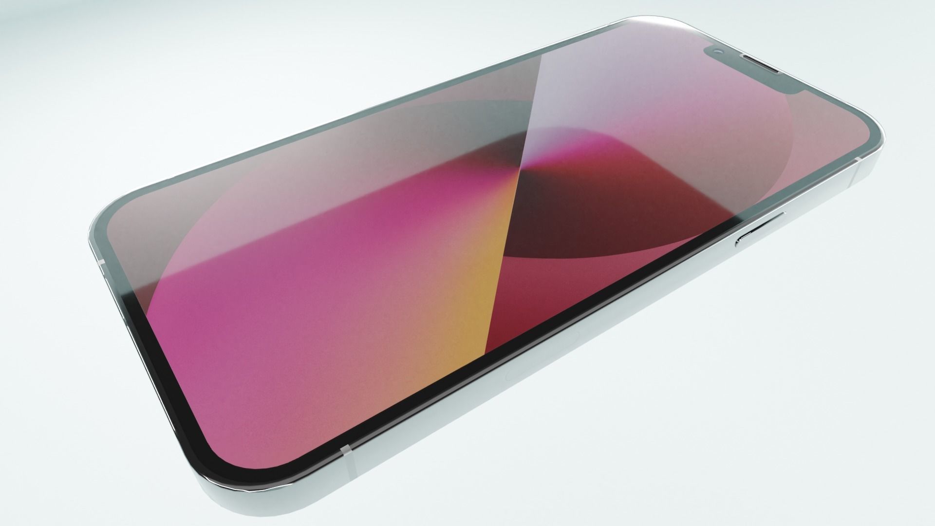 Iphone 13 Low-poly 3D model_18