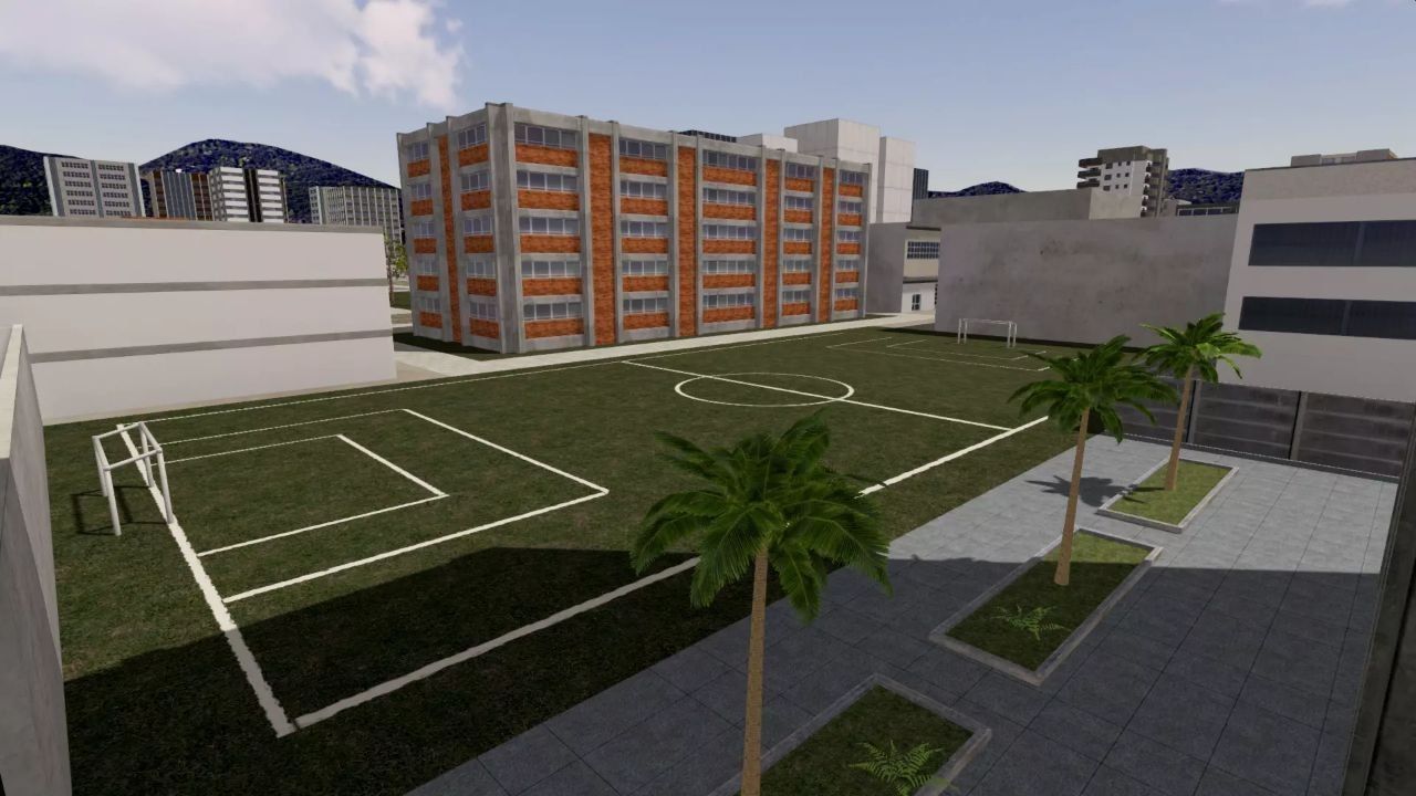 LifeCity Medium Version Low-poly 3D model_2