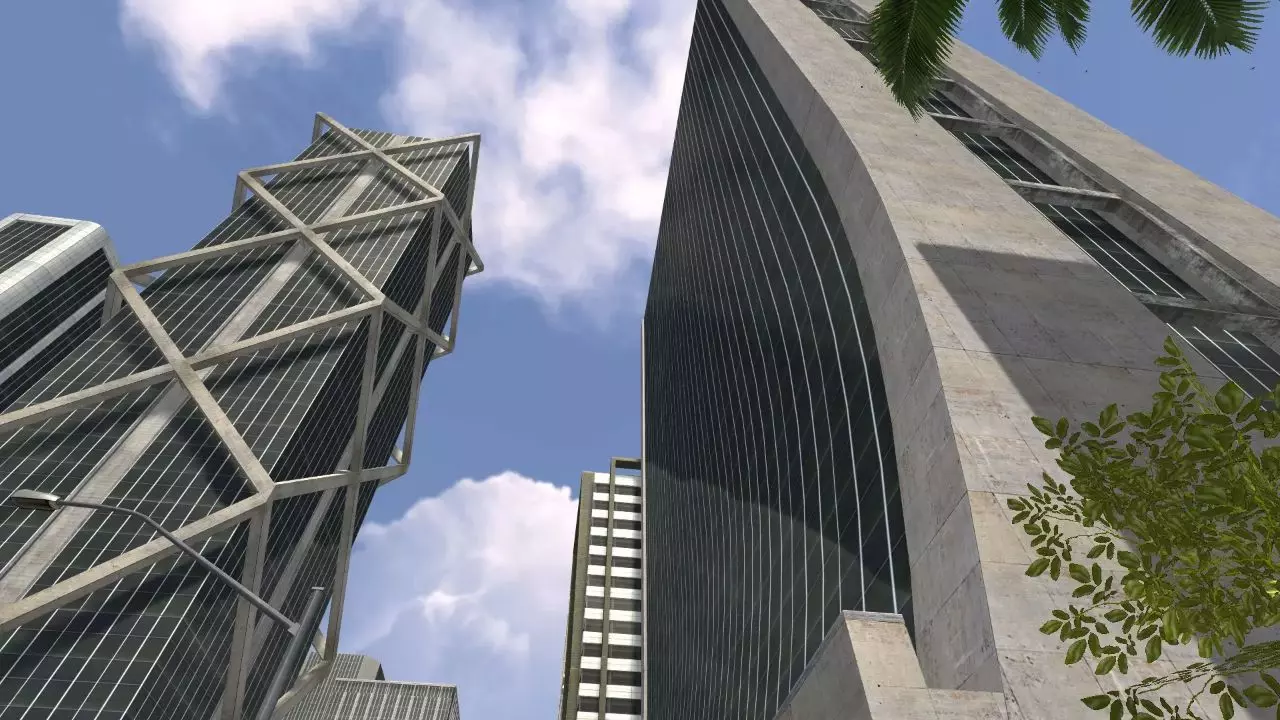 LifeCity Medium Version Low-poly 3D model_0