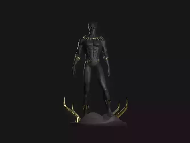 black panther base simple