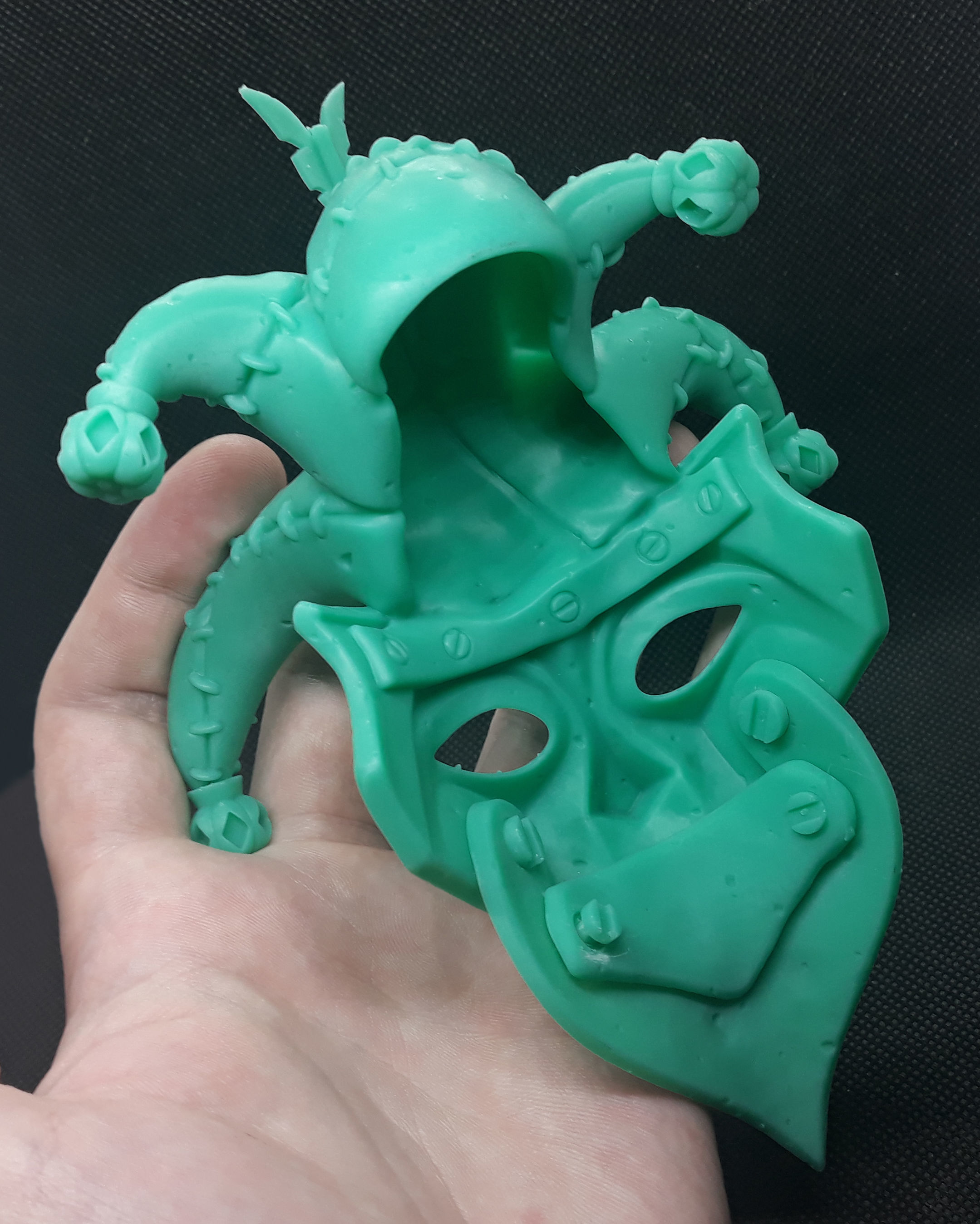 Jester mask 3d print 3D print model_1
