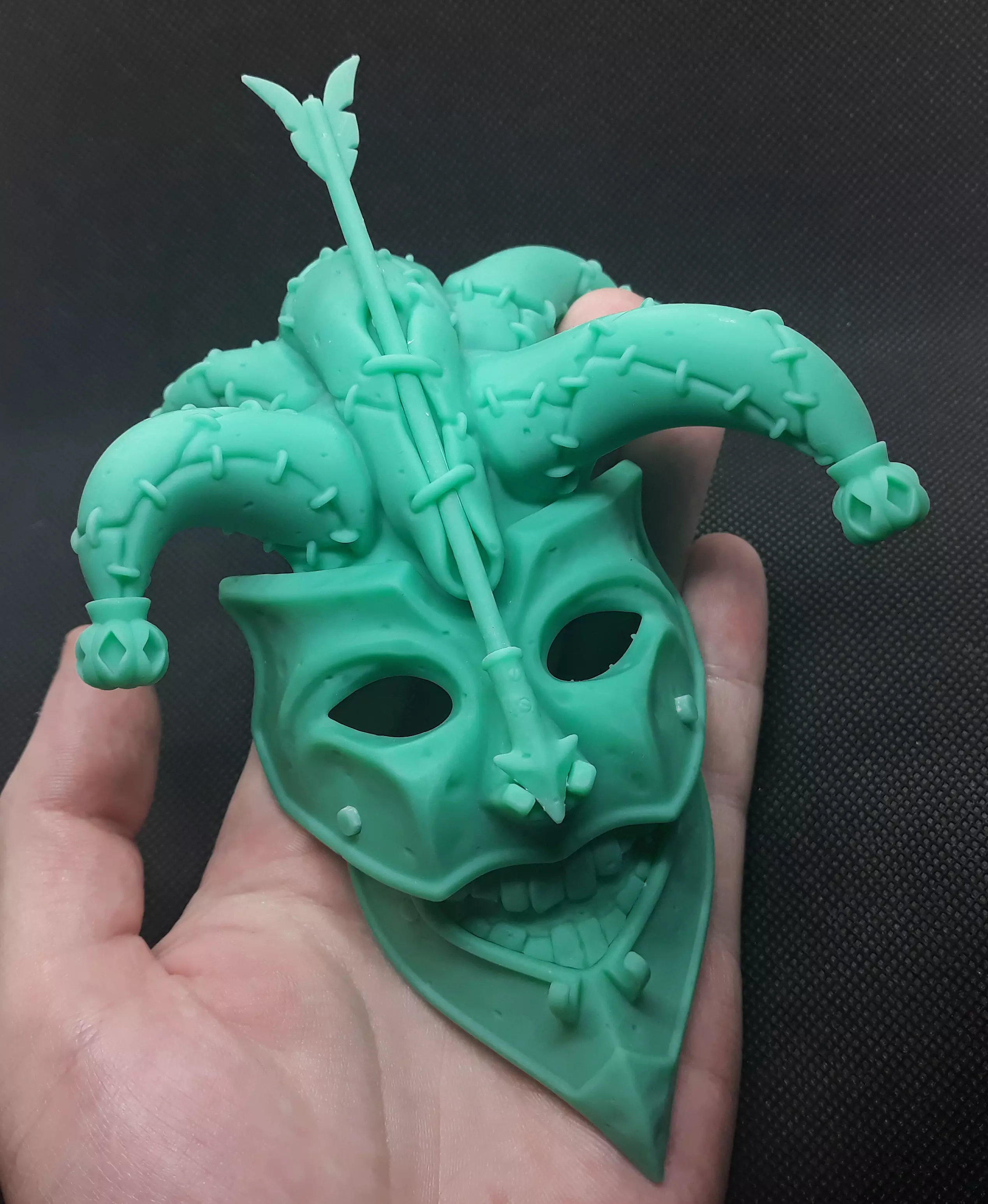 Jester mask 3d print 3D print model_0