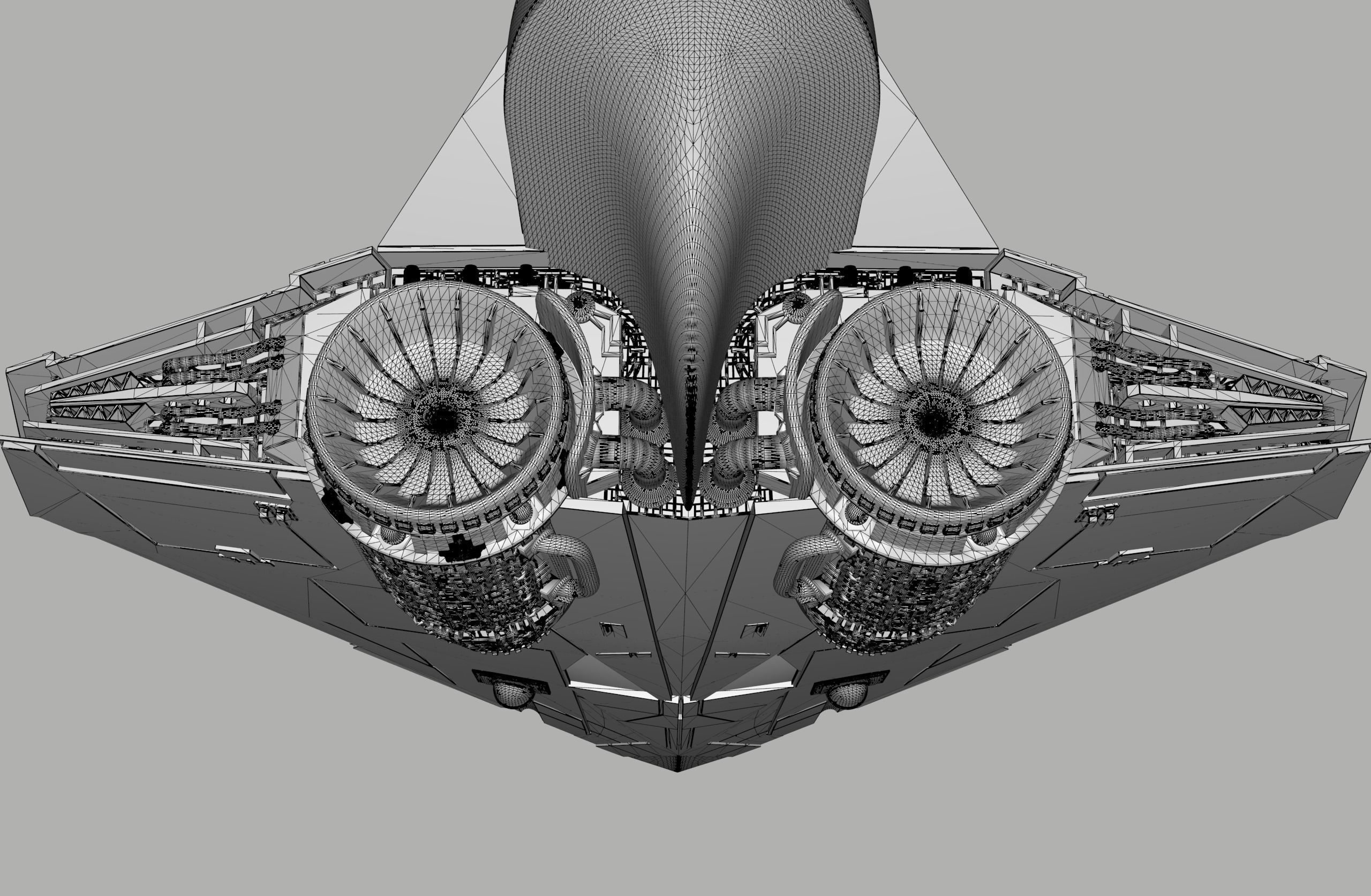 Star Wars Delta 7 spaceship 3D print model_13