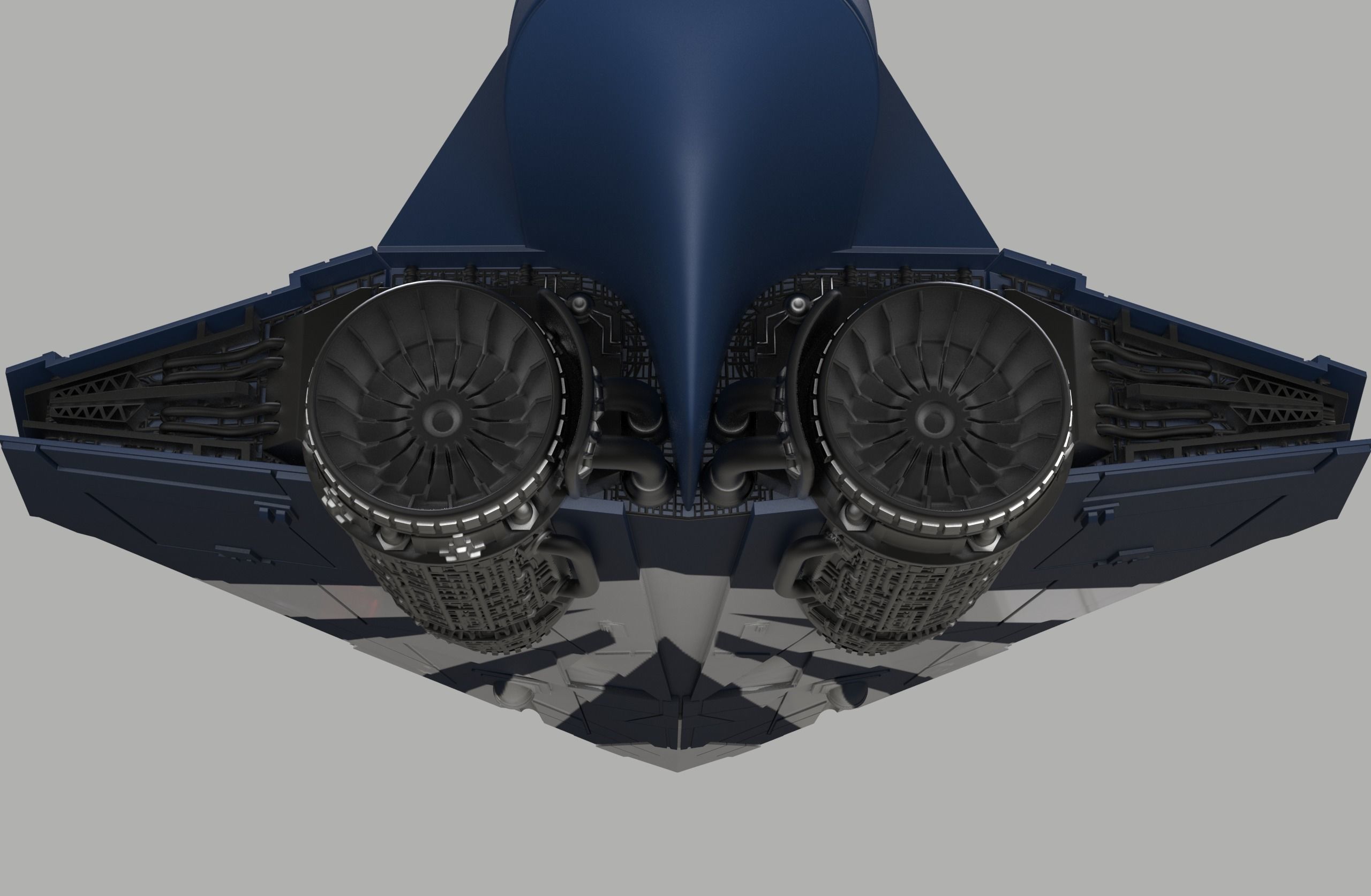 Star Wars Delta 7 spaceship 3D print model_7