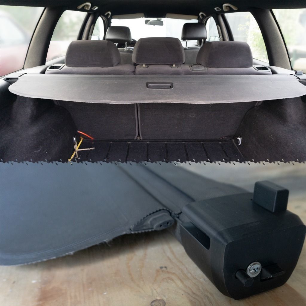 VW Passat Variant 3b B5 3bg B55 Trunk curtain Restoration kit 3D print model_5