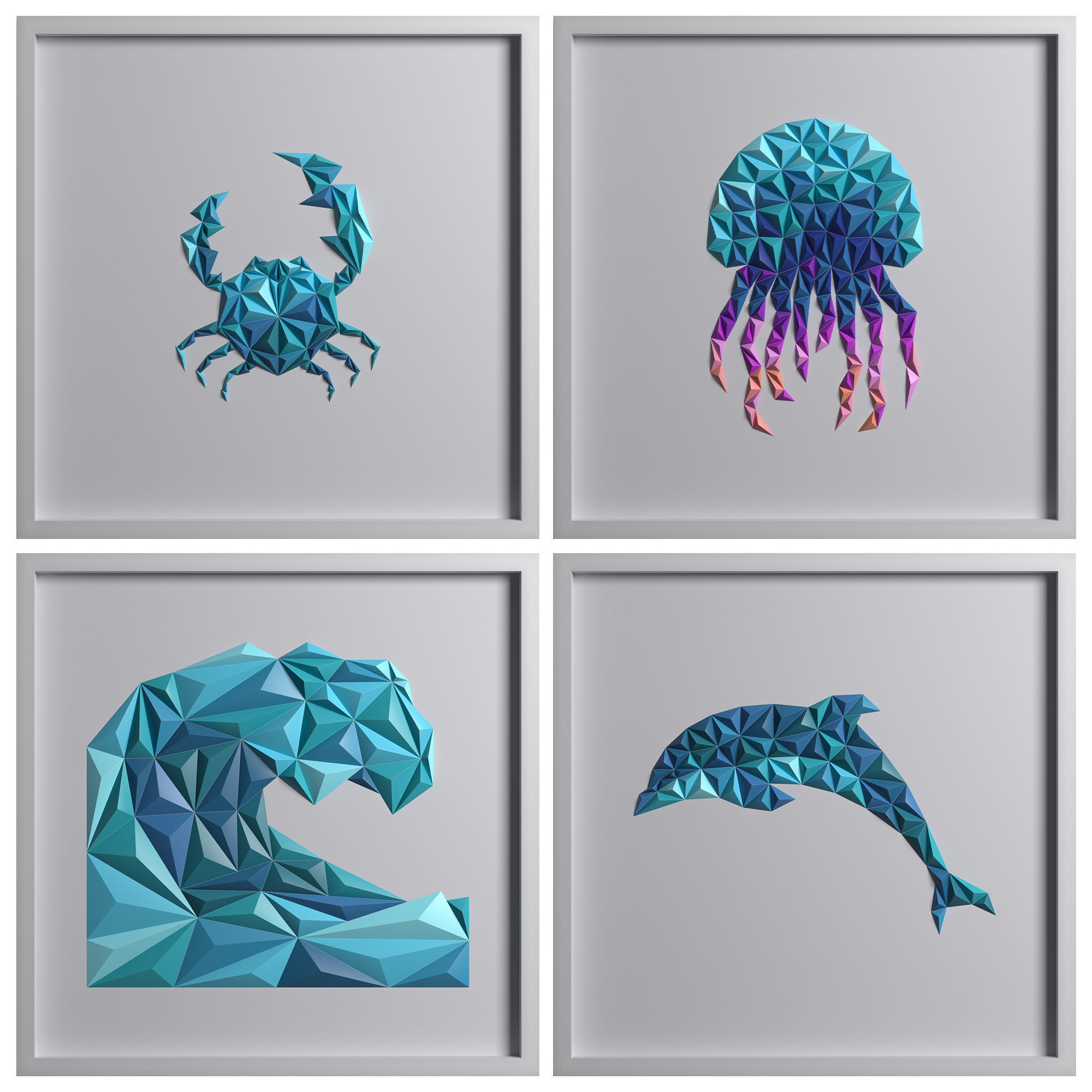 Paper ArtWork 16 3D model_9