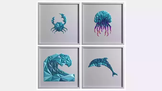 Paper ArtWork 16 3D model