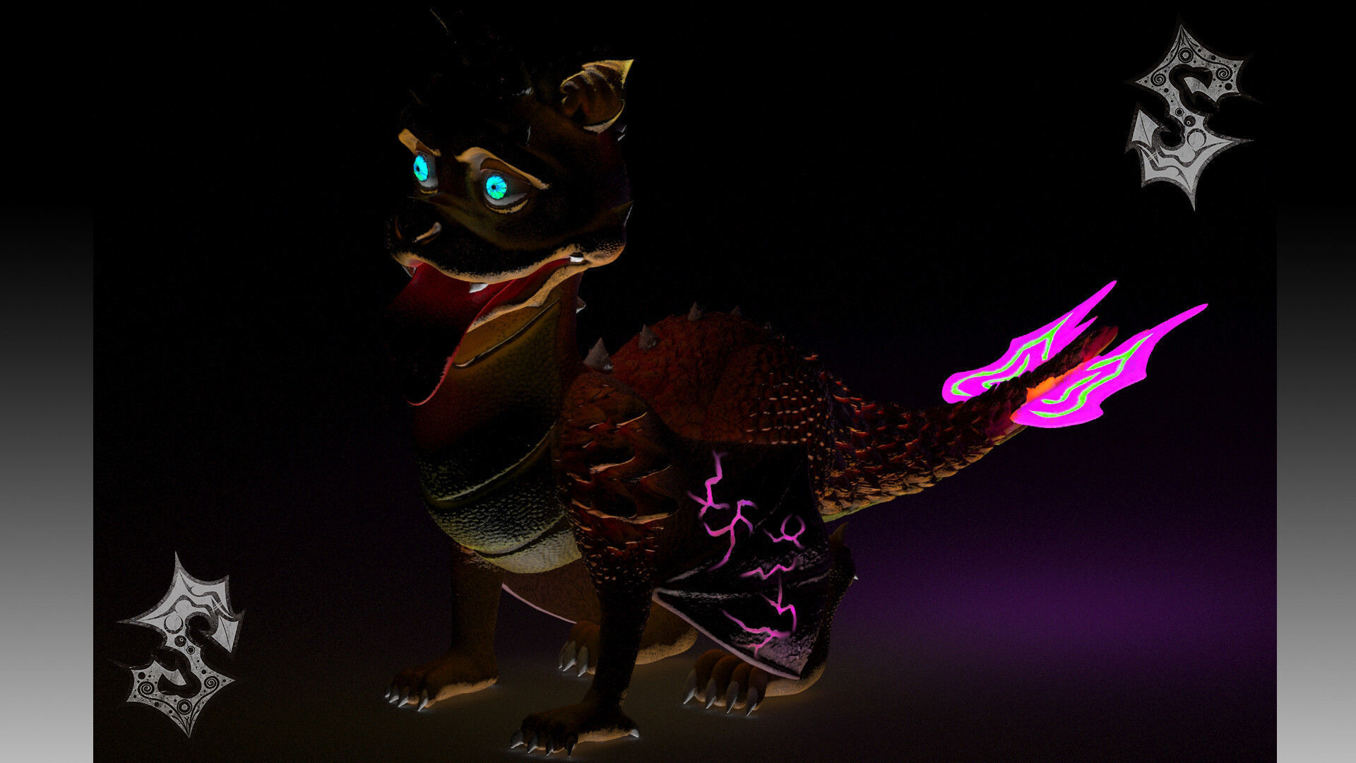 Northwar Dragon  3D printing figure 3D print model_6