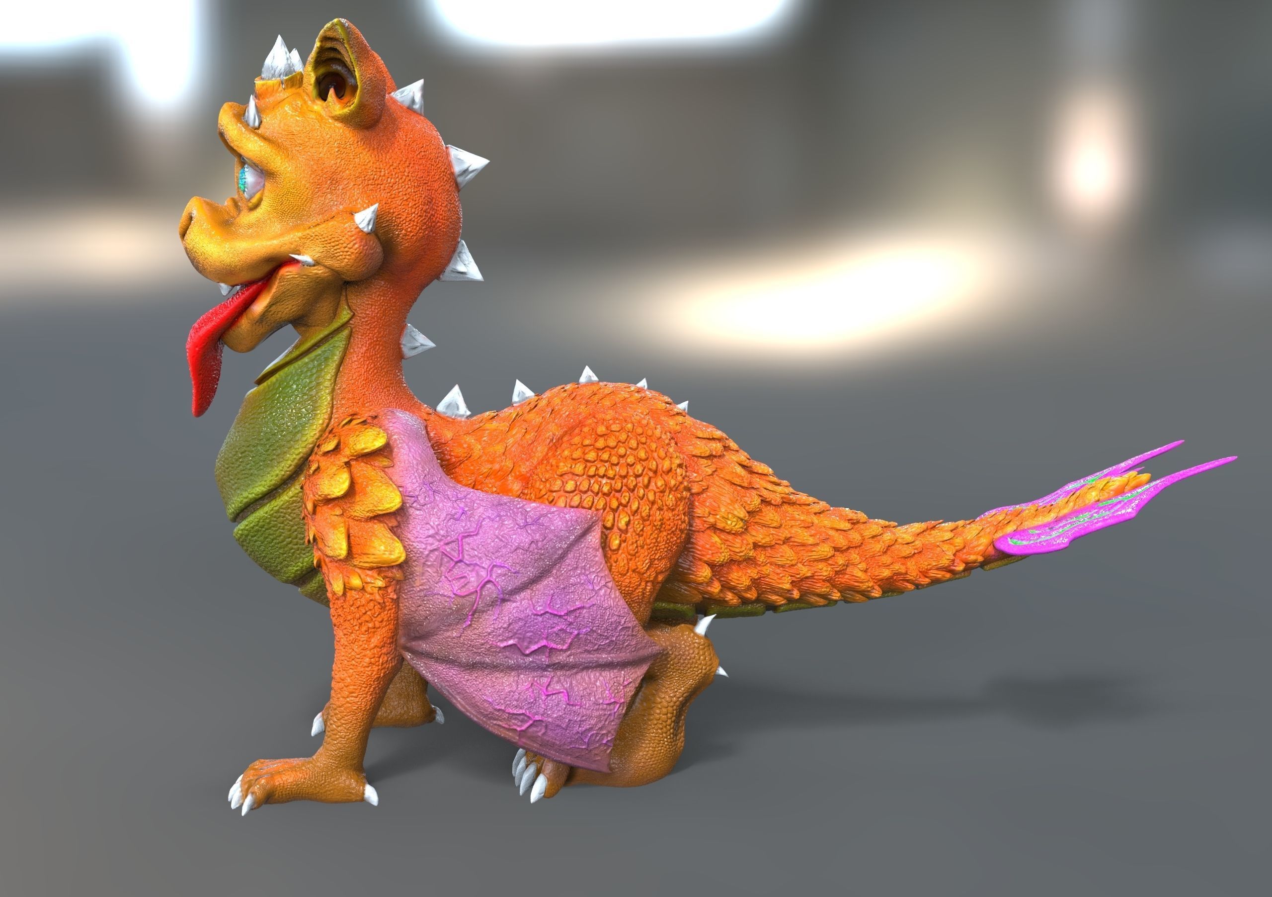 Northwar Dragon  3D printing figure 3D print model_2