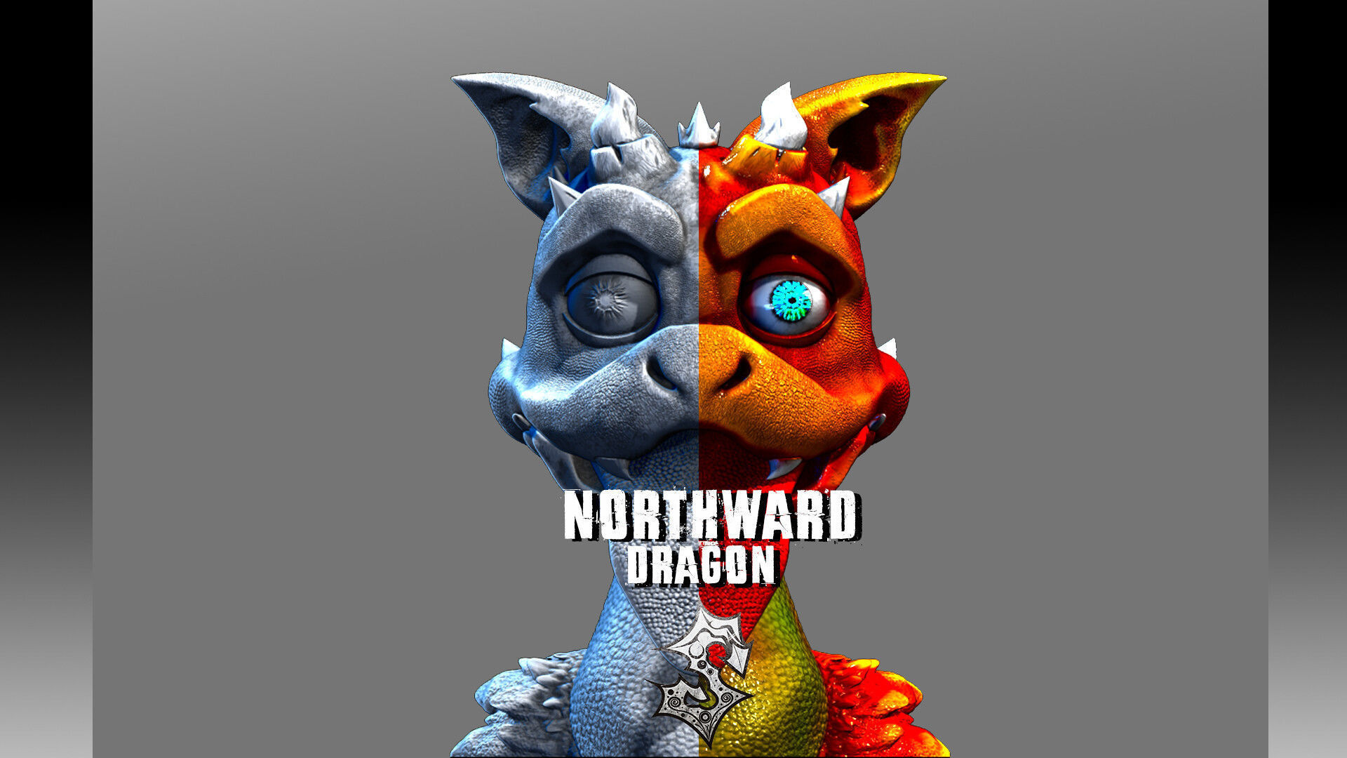 Northwar Dragon  3D printing figure 3D print model_3