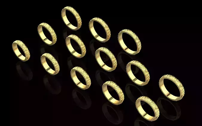 Textured Ring US 5-11