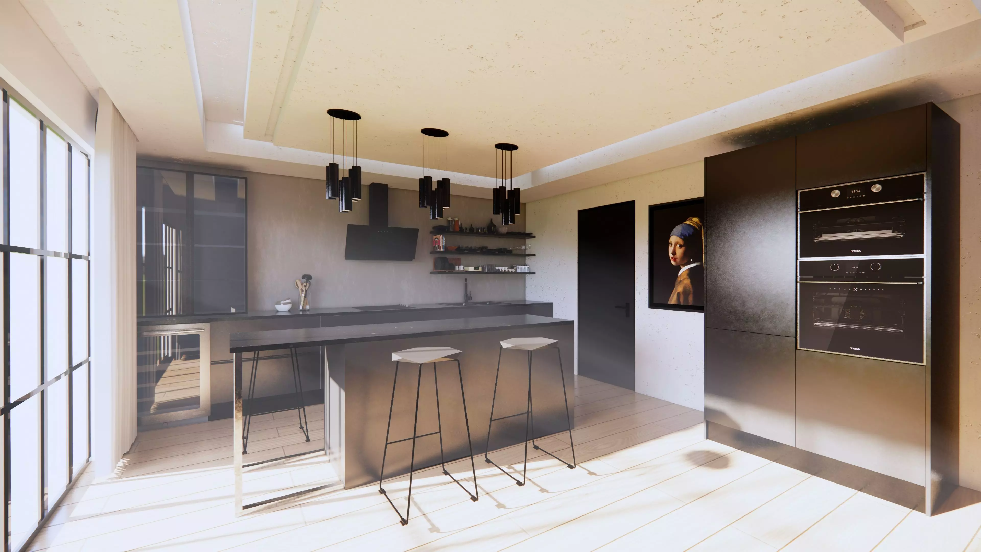 kitchen design ideas Free 3D model