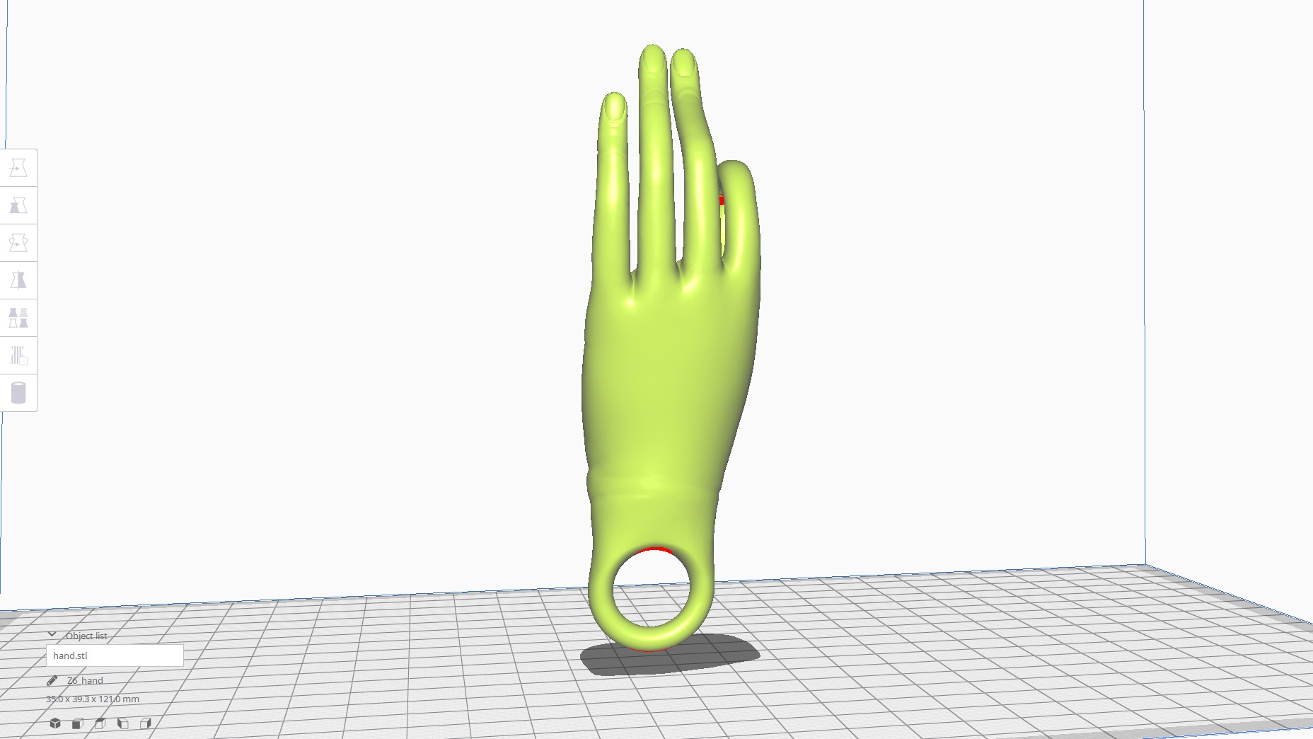 buddhist mudra Seal of Refuge printable high poly 3D print model_49