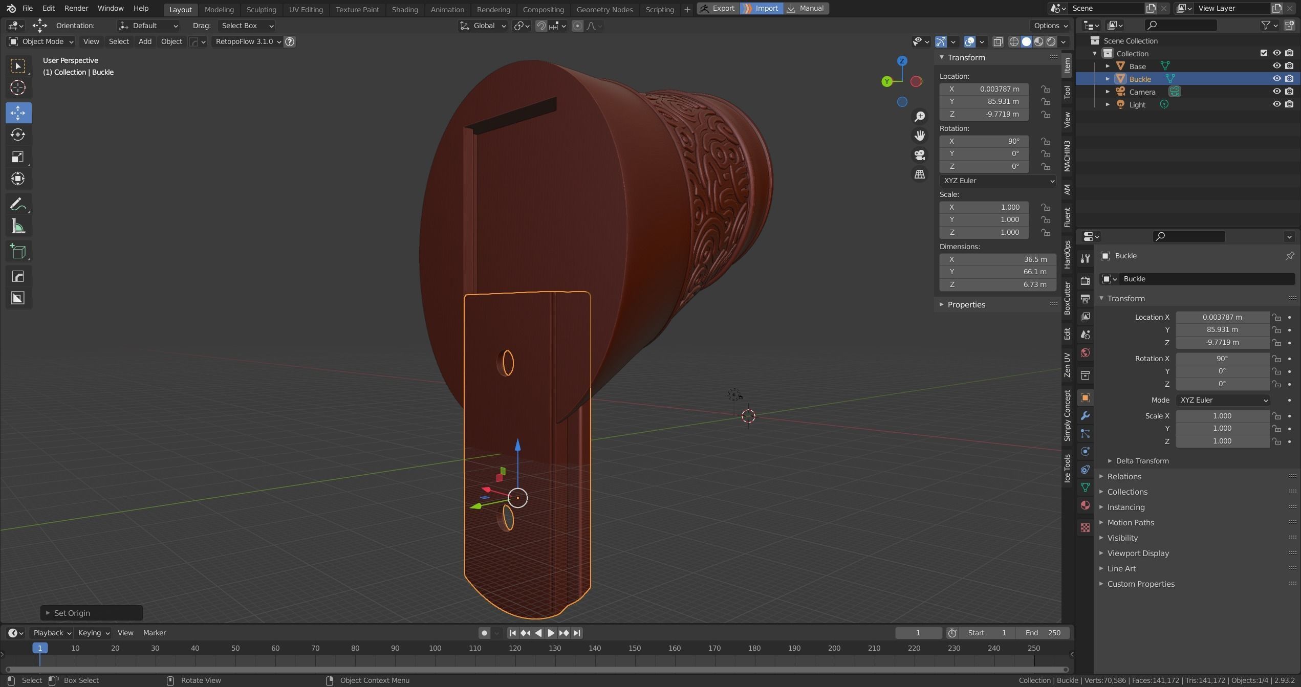 buddhist mudra Seal of Refuge printable high poly 3D print model_27