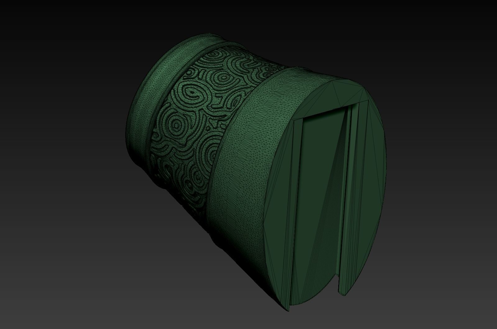 buddhist mudra Seal of Refuge printable high poly 3D print model_34