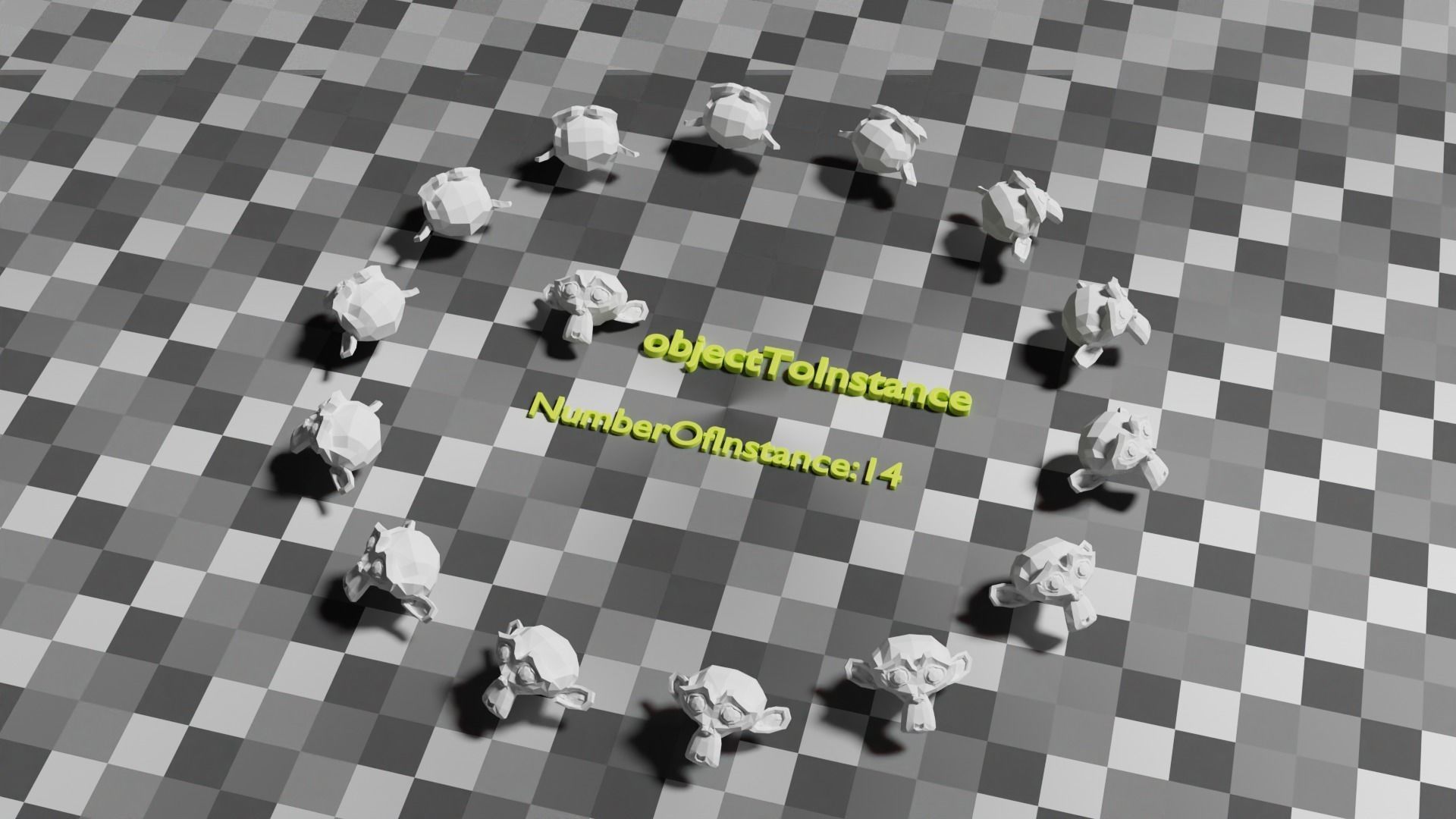 blender geometry node PerfectLoop to make loop of objects Free 3D model_5