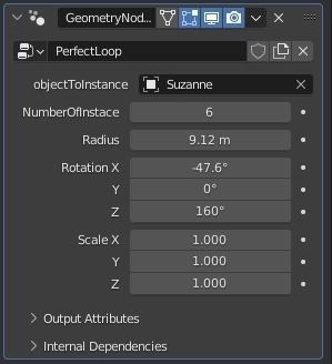 blender geometry node PerfectLoop to make loop of objects Free 3D model_7