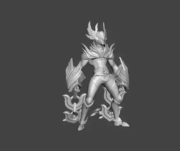 Ashen Slayer Sylas 3D Model